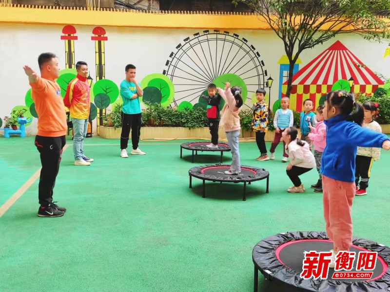 衡阳市组织开展大众蹦床选拔活动选拔后备人才蓄力省运会