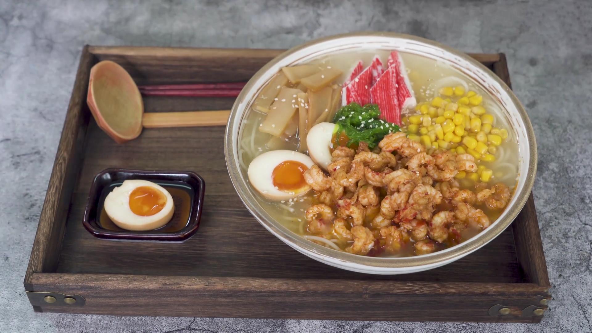 原来包装的拉面还能自己做,口感超赞,成品不比原装的差