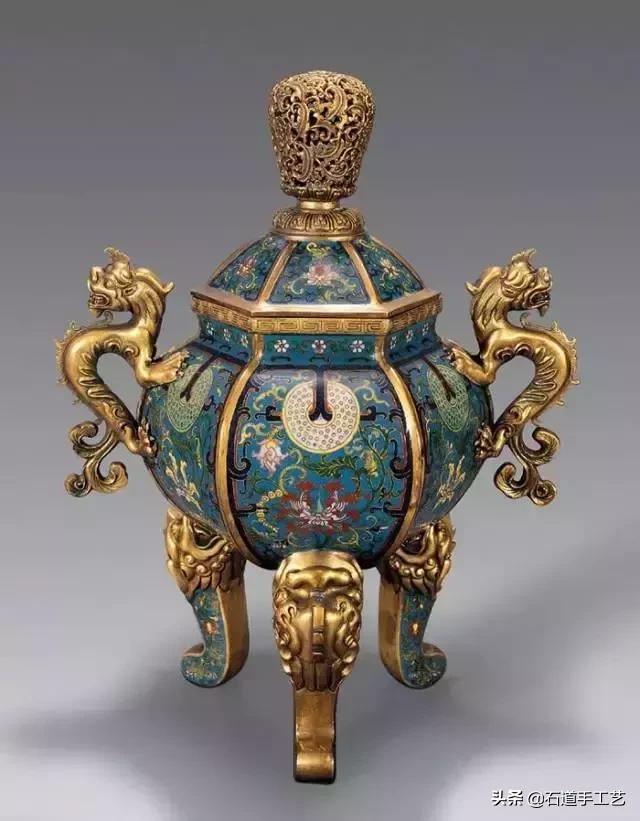 清代皇宫景泰蓝重器,国礼重器国宝景泰蓝