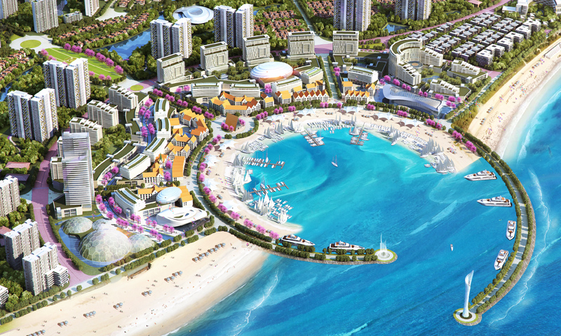 烟台黄海岸新区规划图,烟台北大川度假小镇