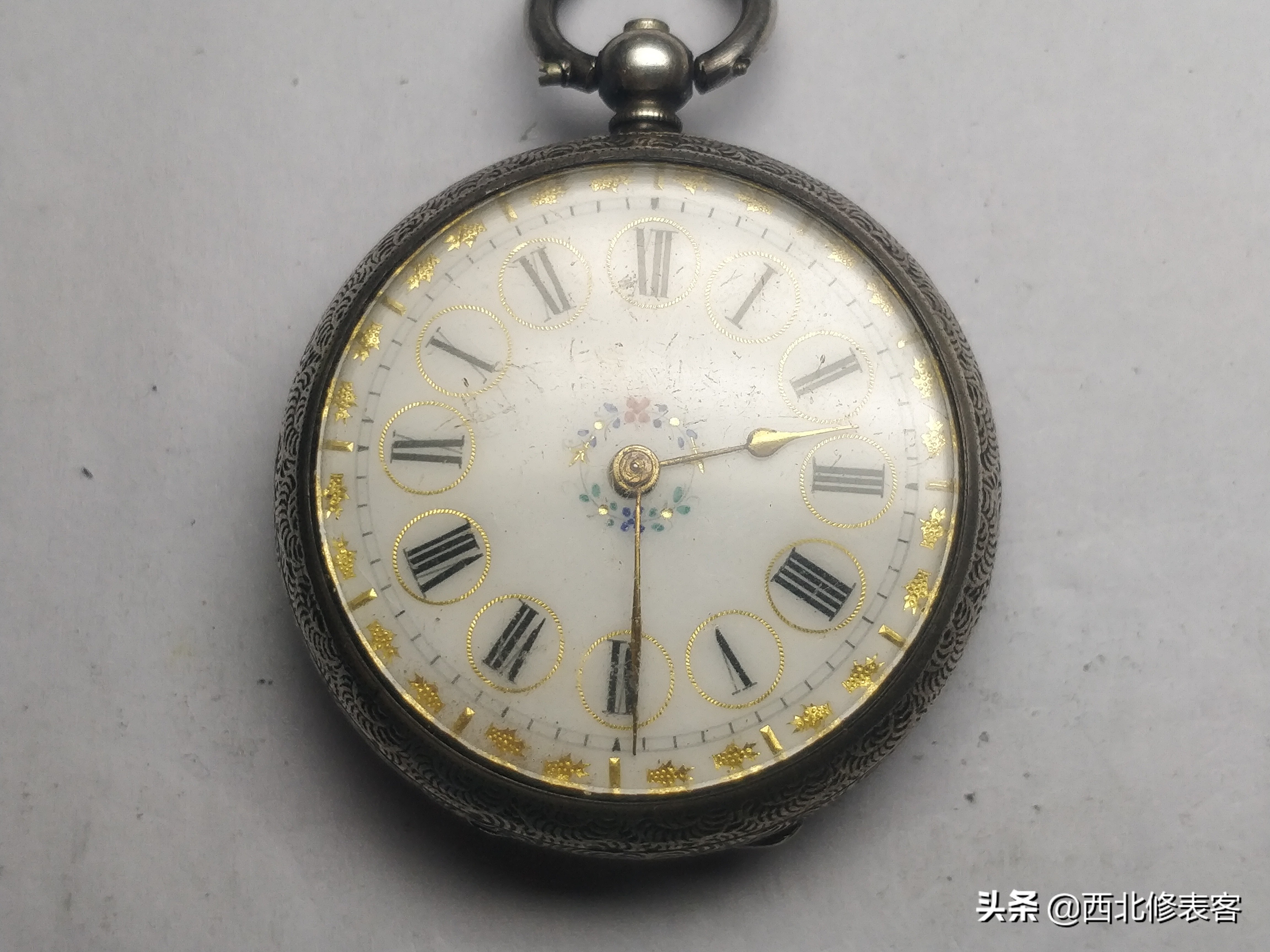 老怀表修理视频,修表师傅修坏表