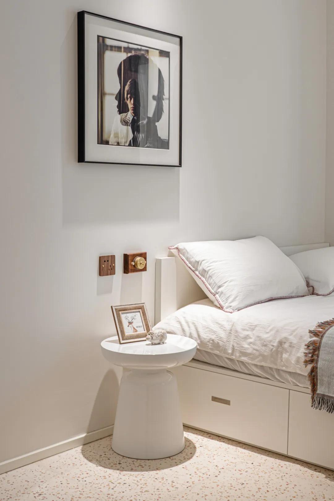 西安母女的111㎡三室暗房,拱形门、水磨石,超强储物力