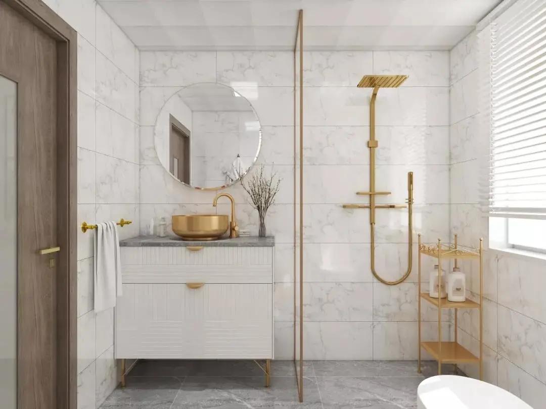 小的卫生间如何选浴室柜,卫生间浴室柜怎么选