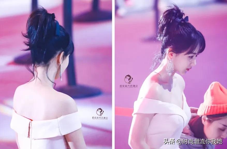 又酷又帅气的发型高马尾,复古发型女生港风长马尾