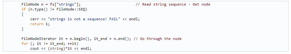 opencv如何输出一个变量,opencv读取xml文件