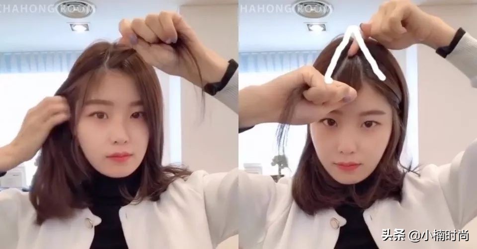 女士刘海发根吹蓬松全部教程,男生刘海扁塌如何让发根立起来