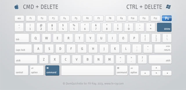 ps最常用的快捷键100个,ps技能考试常用快捷键