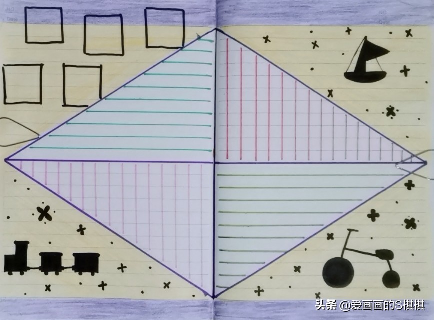 50张万能手抄报模板合集,我的寒假生活手抄报简易版2022