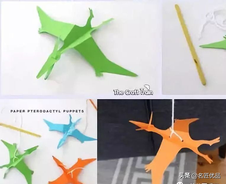 恐龙贺卡手工制作,纸盒手工制作大全创意幼儿园恐龙