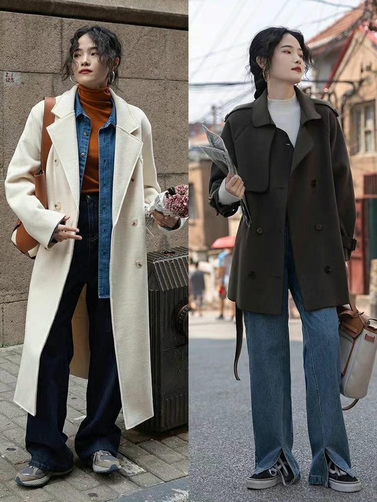 秋天流行一种穿法叫“叠穿”,韩系简约穿搭,营造穿衣层次感