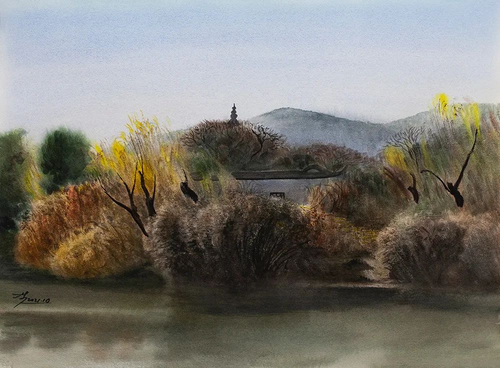 冼东文：寻找西施（蠡园情）