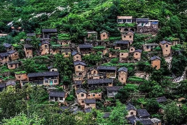 千年古村布达拉宫,太行山小布达拉宫