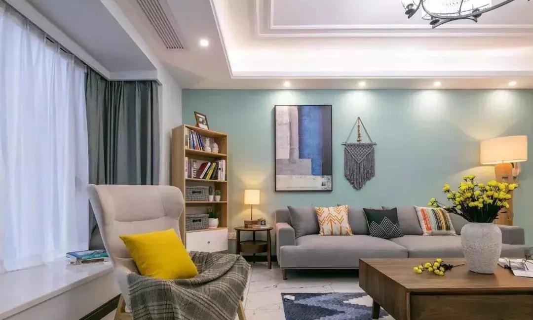 最新背景墙效果图年轻风格,装修简单大气的背景墙效果图大全