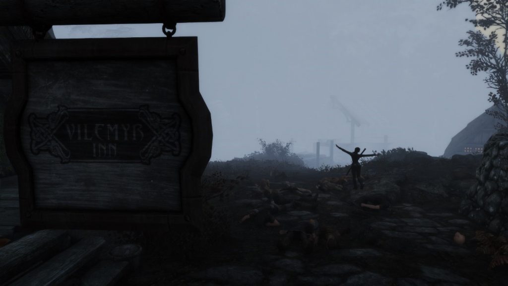 上古卷轴5天际深度解密,上古卷轴5天际斩杀动画