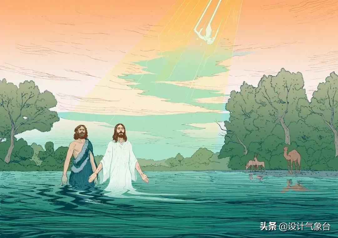 曹冲称象小学课本插图,曹冲称象绘画完整版