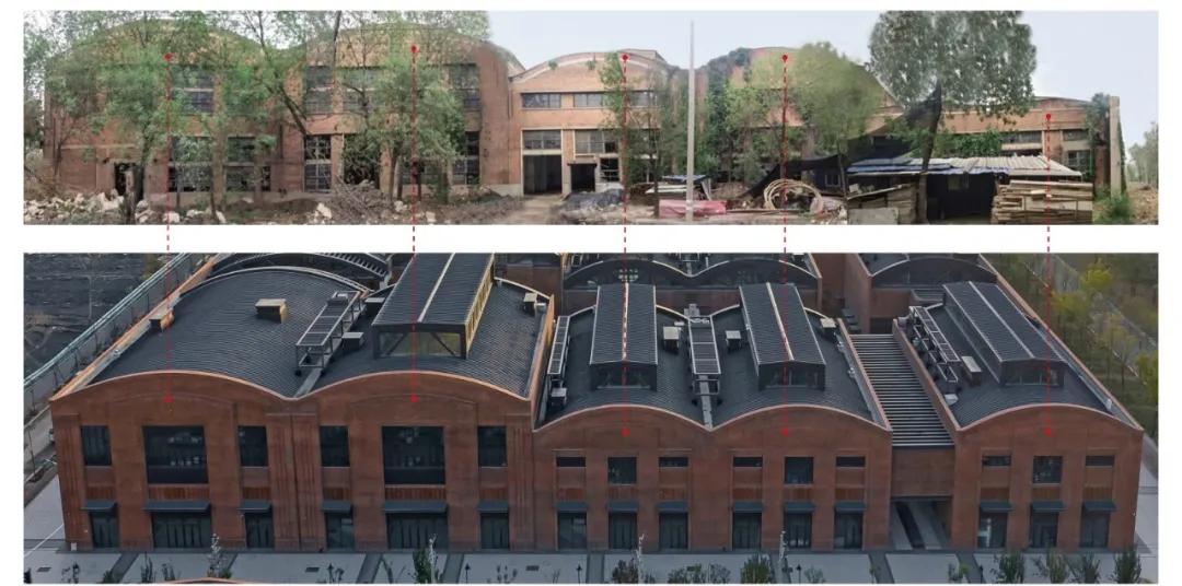 三重转换,天津天拖厂房改造/深圳华汇设计