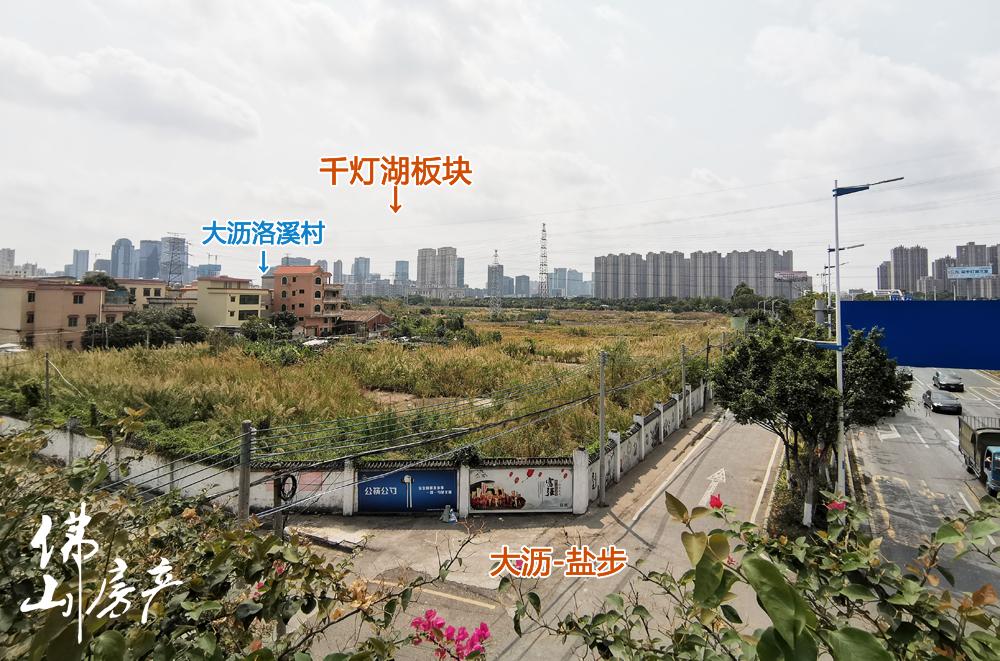 佛山大沥洛溪村,南海之眼洛溪拆迁