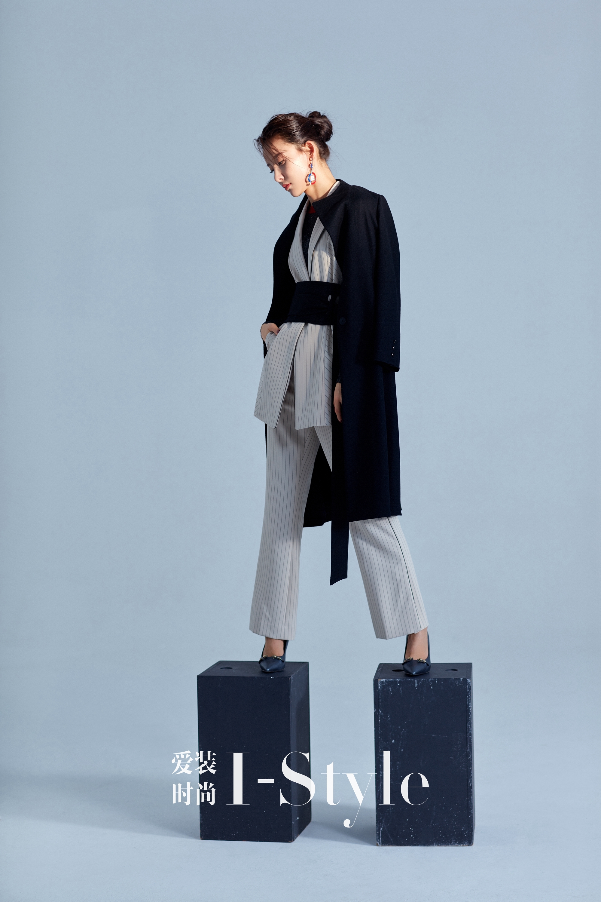 贾清穿衣搭配图,贾青穿复古连衣裙