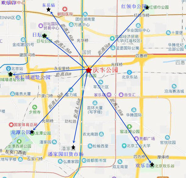 通惠河庆丰公园,通惠河畔湿地公园