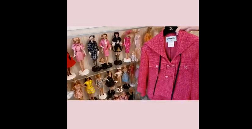 花8000买芭比娃娃,花1000多给手办买了件衣服