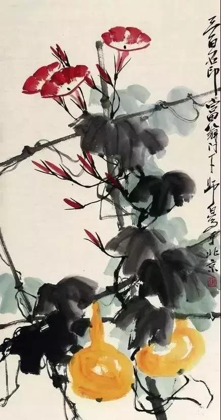 十大名家画葫芦,名家国画葫芦精品图