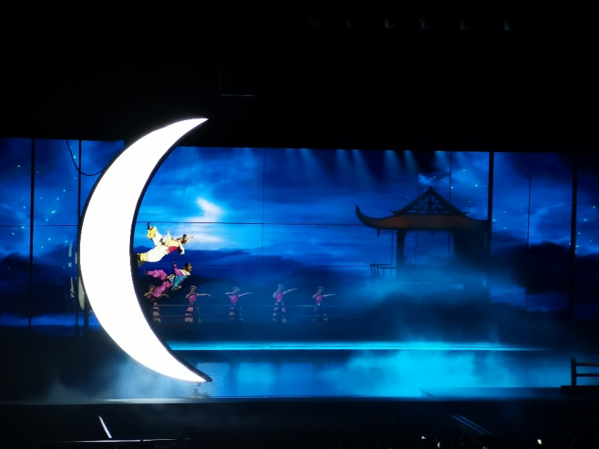 丽江千古情景位置,丽江千古情景区马帮广场