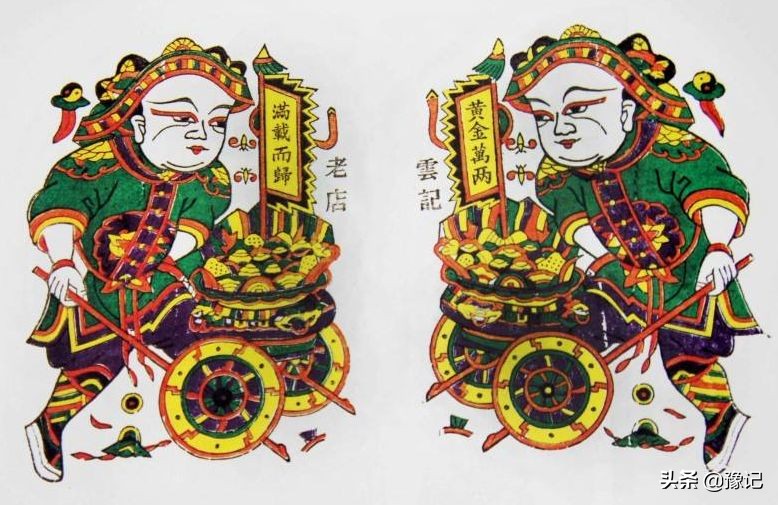 中国贴的门神一般是什么,门神的正确贴法哪个在左哪个在右