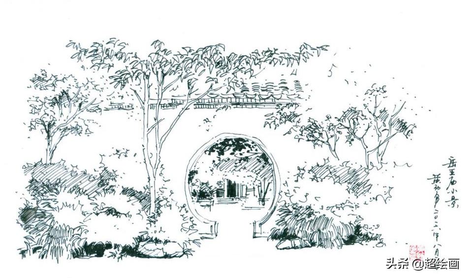 十大顶级钢笔画速写,钢笔速写100幅图片