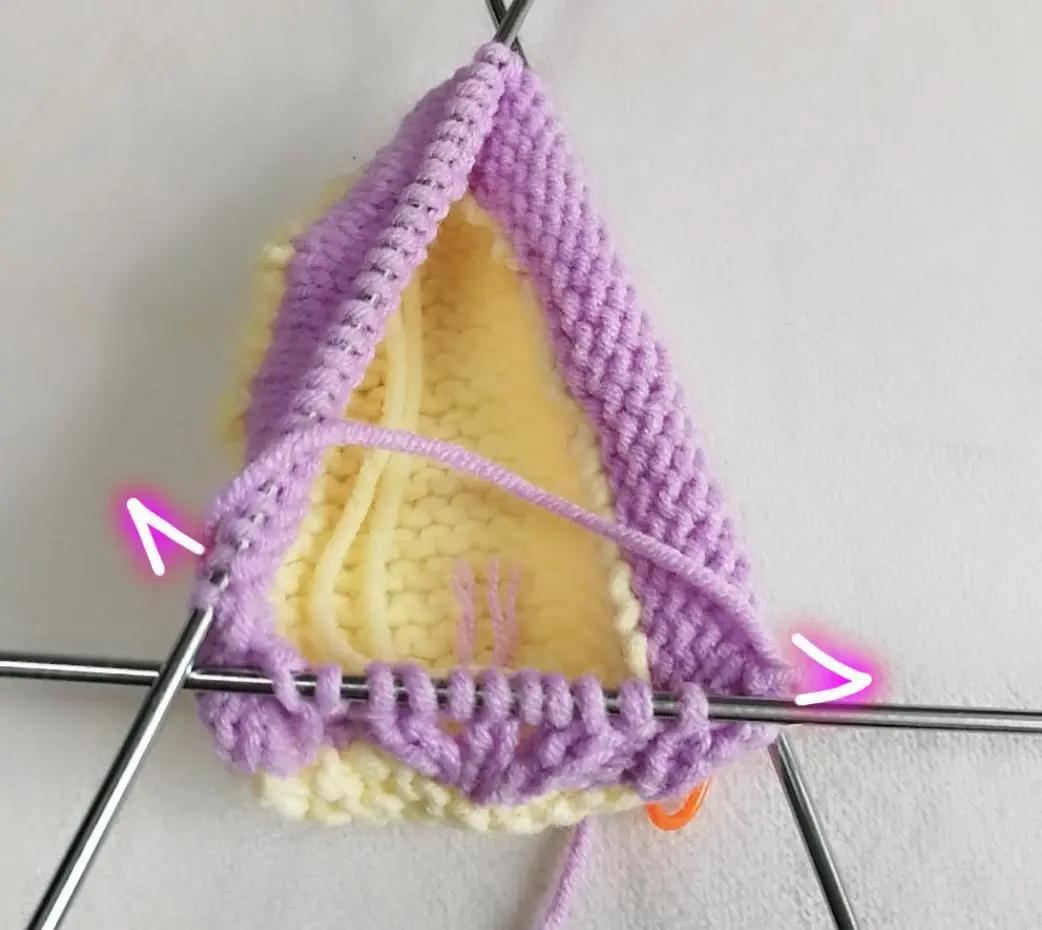 给你的宝宝织一双漂亮的毛线鞋吧,小孩毛线鞋织法5岁要织多少针