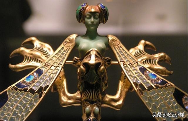 珐琅珠宝首饰设计,复古珐琅珠宝