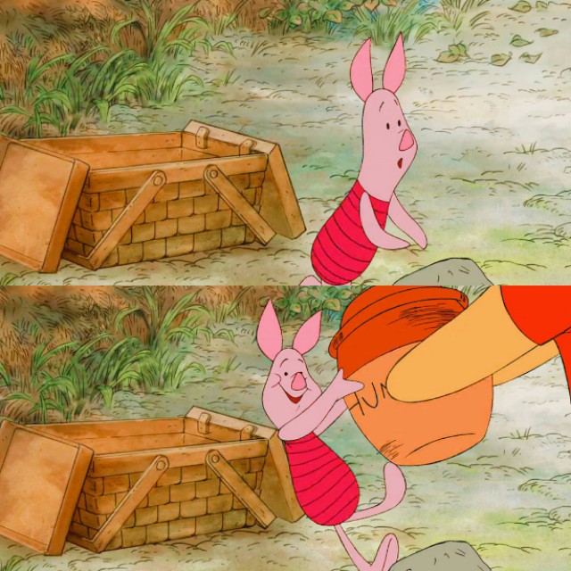 「小熊维尼背景图」动漫拼接背景图