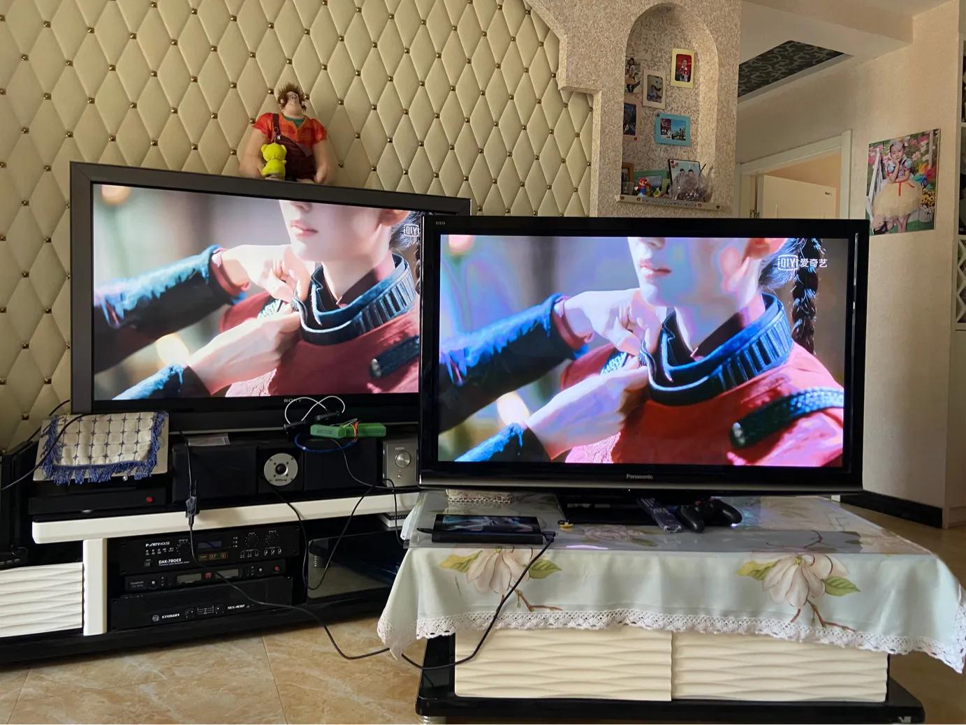 索尼电视pk老夏普电视,索尼老液晶电视投屏