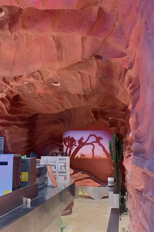 当下最流行的奶茶店装修风格,日式简单禅意风奶茶店装修