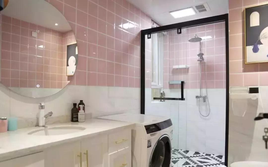 阳台放洗衣机装修效果图,装修洗衣机放阳台还是卫生间