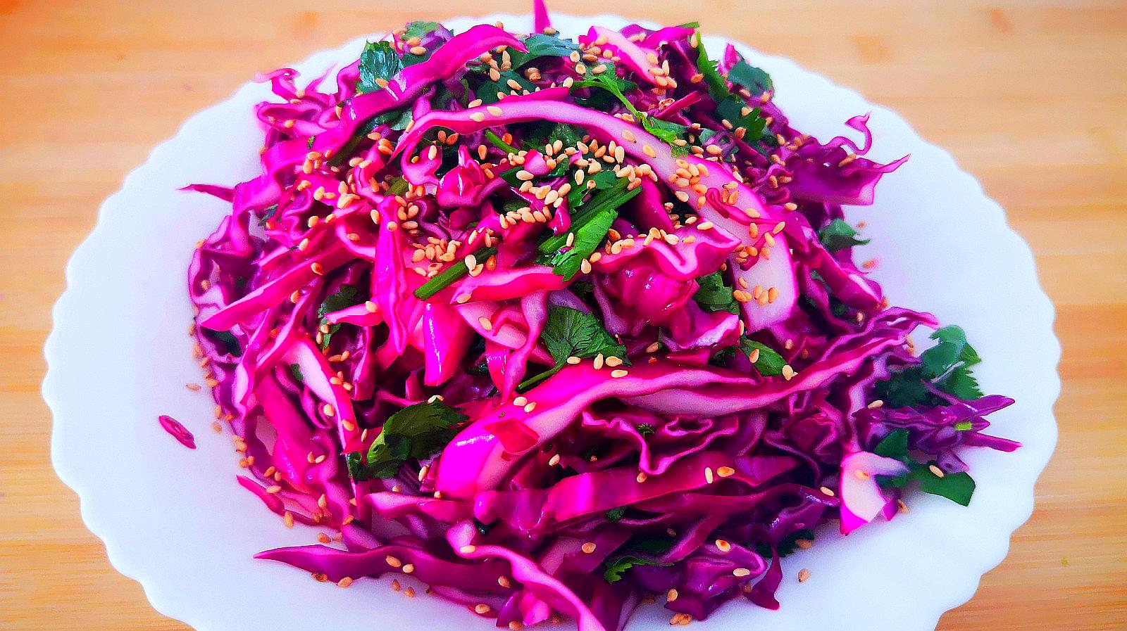 甘蓝土豆片的做法大全,炒紫甘蓝土豆片辅食