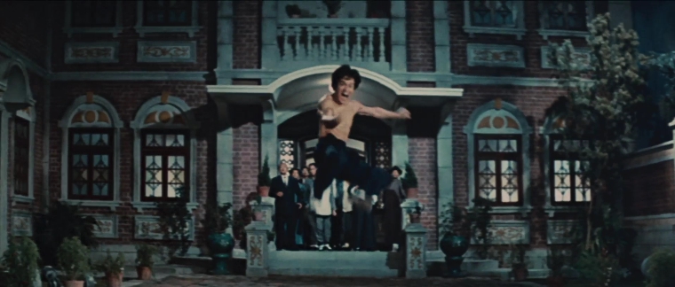 精武门陈真挑战虹口道场李小龙版,精武门陈真李小龙经典片段