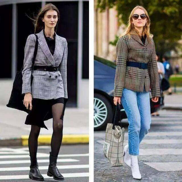 小个子腰带装穿搭150显高,矮个子怎么系腰带显高显瘦