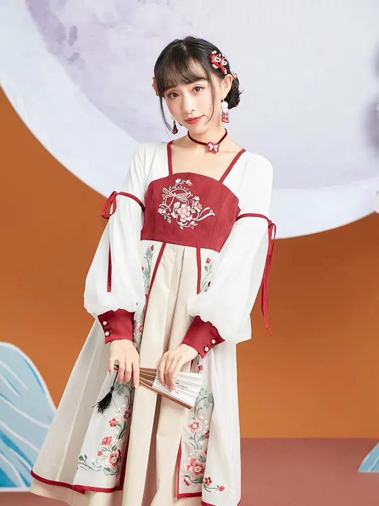 汉风格裙,汉元素女裙气质高级感