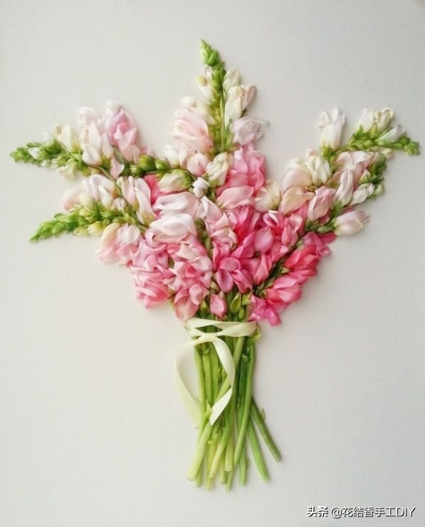 丝带绣基本针法,丝带绣绣法大全教程