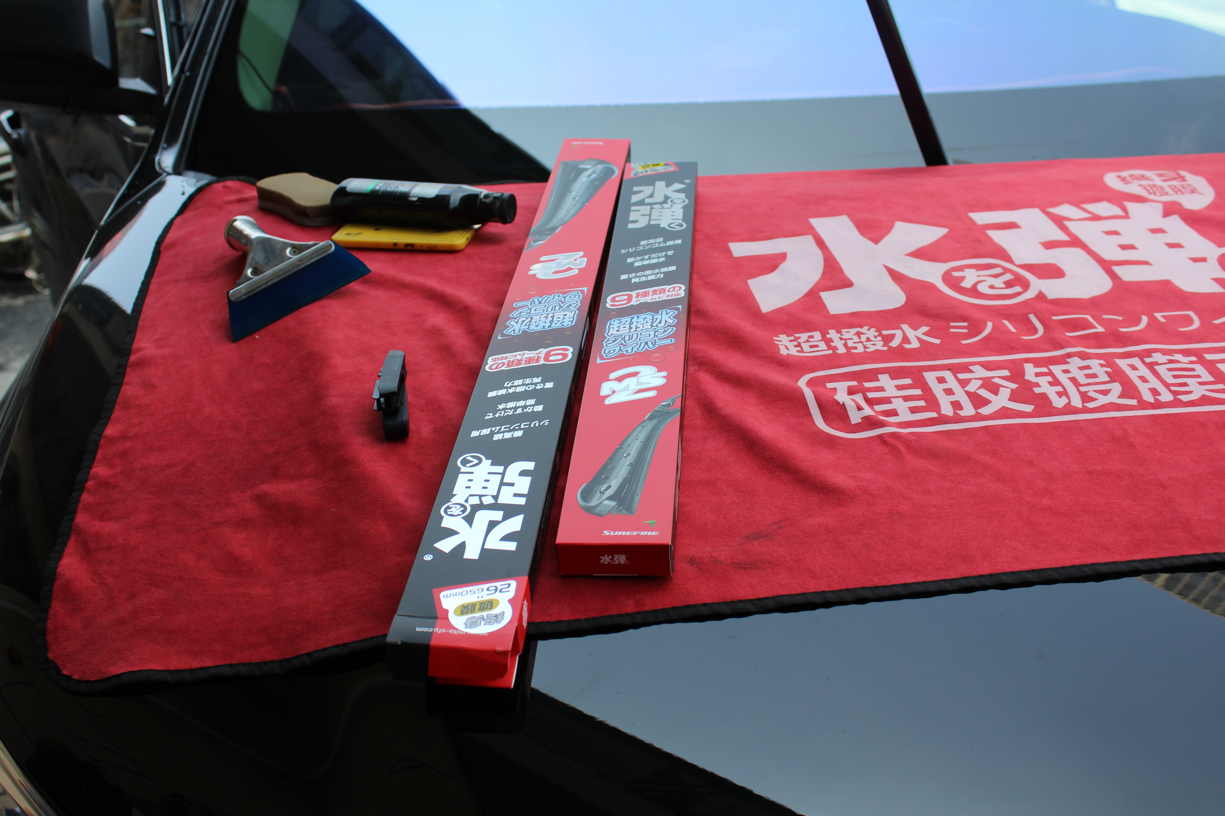 被改装店忽悠300元安装的水弹镀膜雨刷,真的有效果吗?