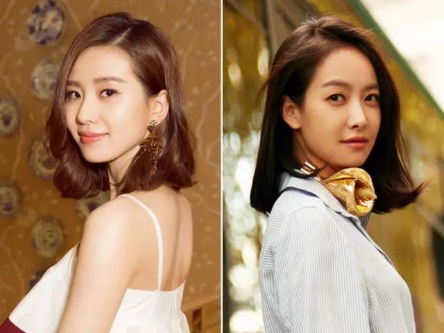 短圆方脸发型推荐长发,方脸圆脸大脸适合的发型博主推荐