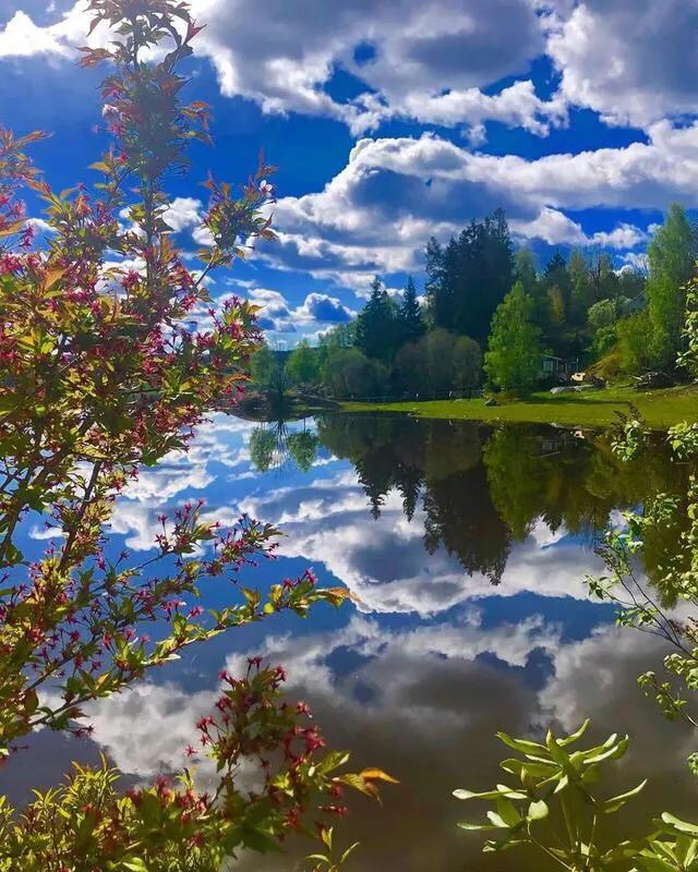 久违的蓝天白云图,看到蓝天白云心情就莫名的好