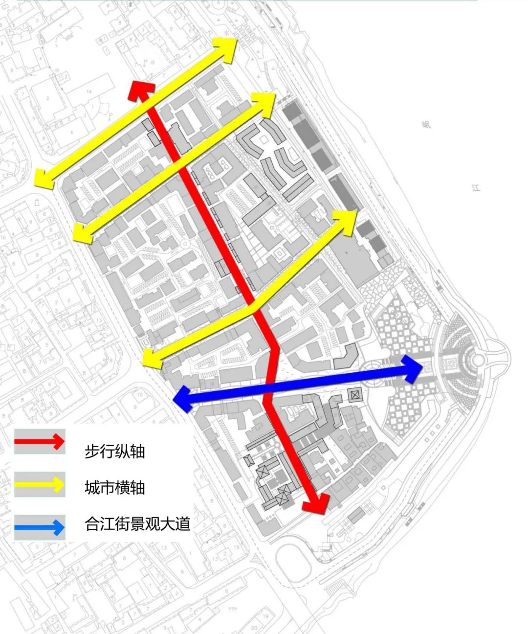 中鼎设计丨九大专项!推进合江门片区建筑景观风貌整治