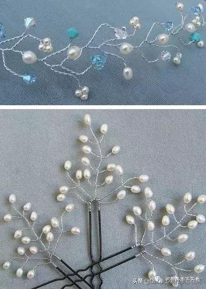 用珠子穿出漂亮的手链和项链花样,复古珠子手链教程