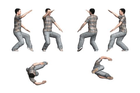 二十四式太极拳动画全方位展示,太极拳二十四式中第18至23式教学