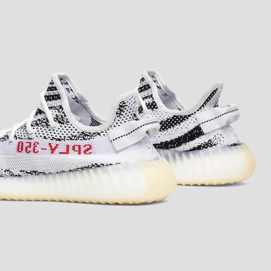 yeezy白斑马第一次发售时间,yeezy白斑马补货链接