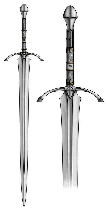 魔戒里面的兵器,魔戒里的兵器