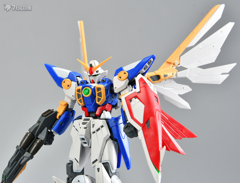 万代高达rgrx78-2,万代rg飞翼零式高达
