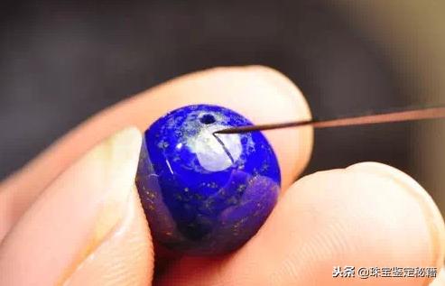 怎么看青金石真假鉴别,人工青金石怎么合成的