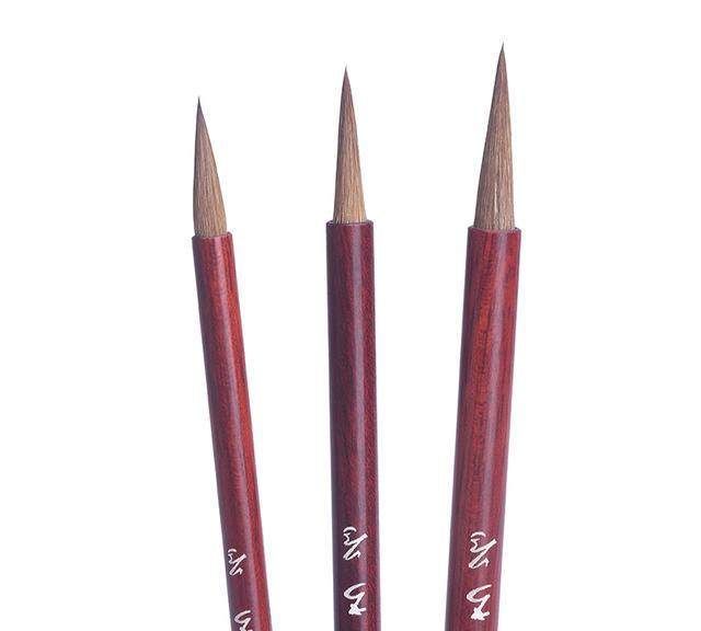 中国最好毛笔字排名,十大狼毫毛笔排名